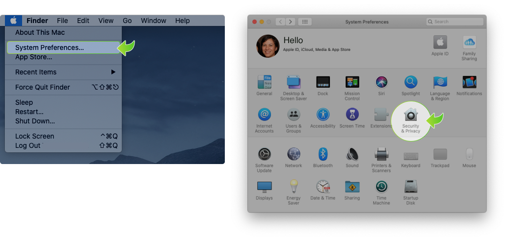 Mac OS Preferences